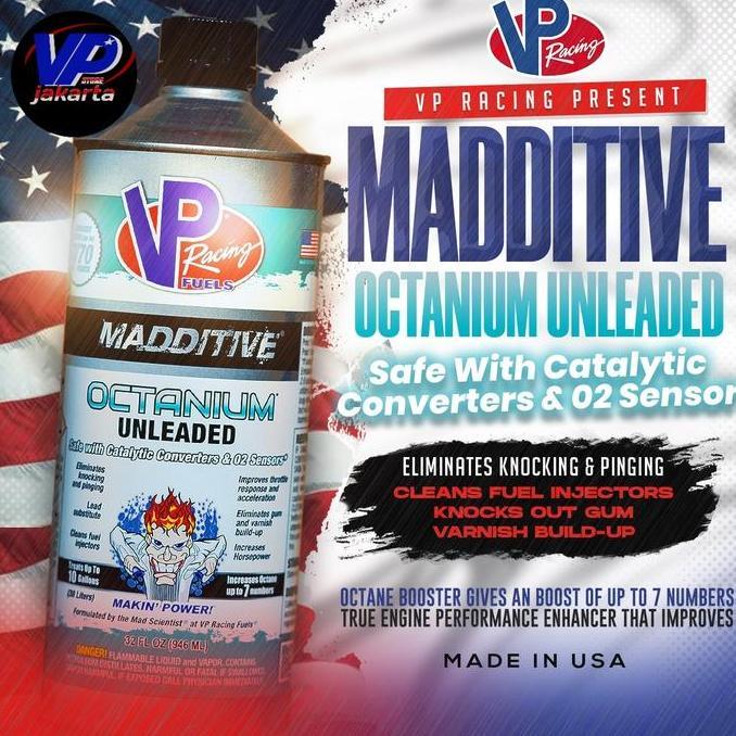 VP racing oktanium oktan concentrate oktan booster untuk mesin bensin