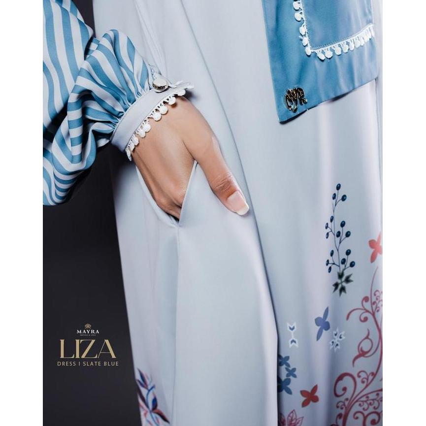 Mayra Liza Basic Dress Motif by Mayra Indonesia