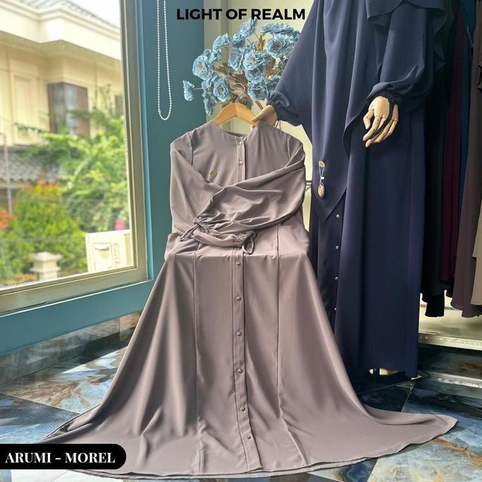 LR THE HIJAB | ABAYA ARUMI - QUDSIA ANTI UV