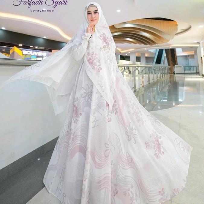 Gamis Wanita Safwah Series Farfadh Syari by Rayhanco