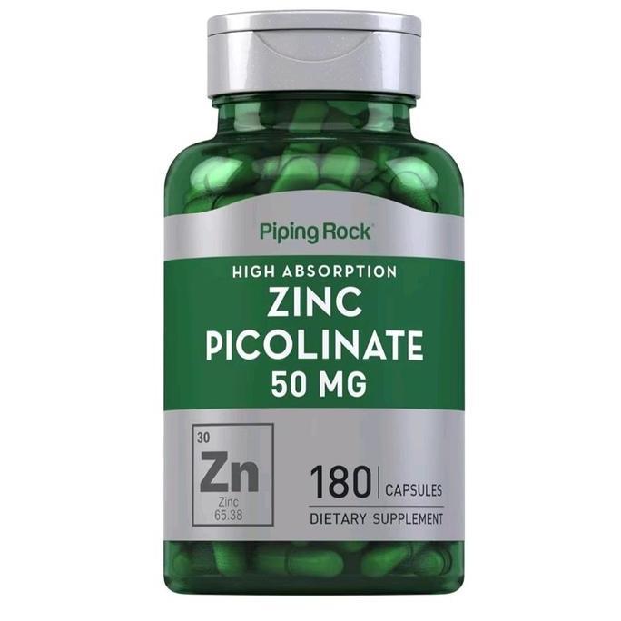 Pipingrock zinc picolinate 50mg