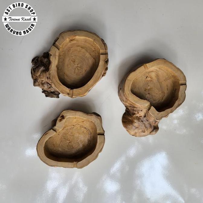 Asbak kayu kopi wood coffe