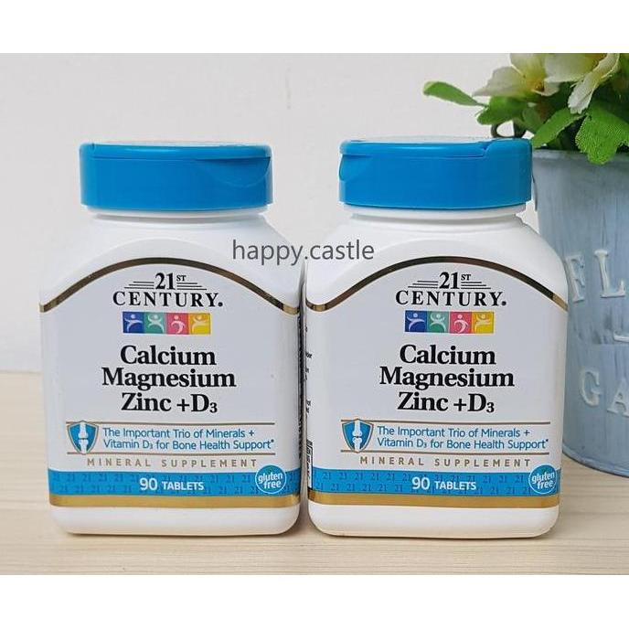 21st century calcium magnesium zinc d3