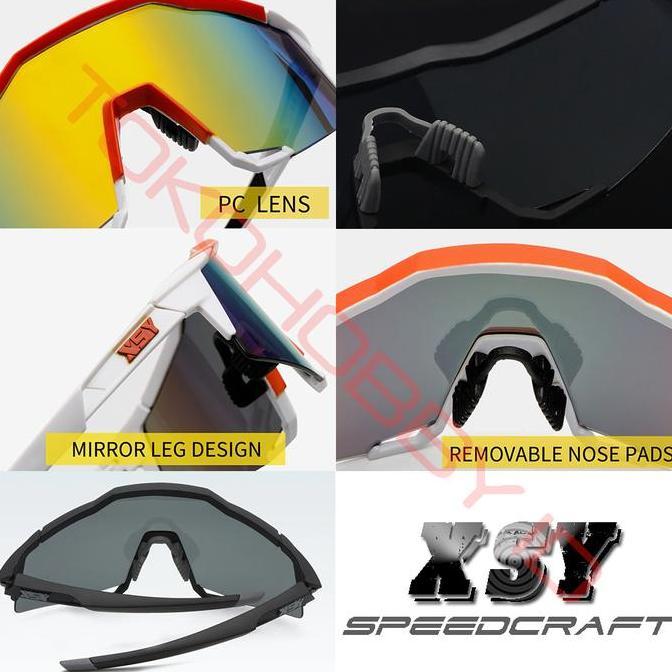 Kacamata Sepeda Gowes Lari Hiking Model Speedcraft SL Rockbros XSY