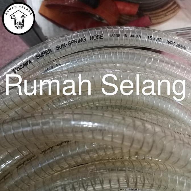 Selang Spring Togawa 15 x 22 / Selang Kawat Togawa 5/8 Inch / Selang
