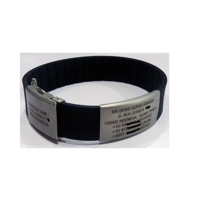 Gelang Identitas|id Sport|Gelang Kecemasan|Gelang Lansia/Pikun|Gelang