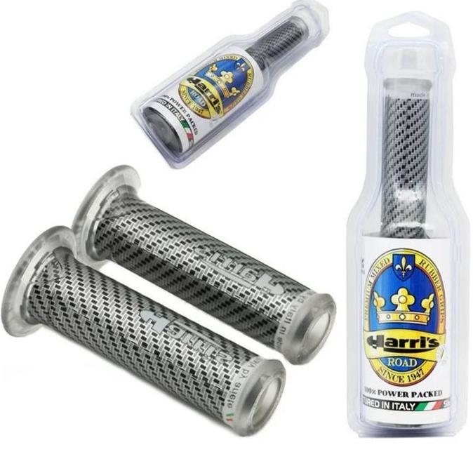 hang grip motor harris carbon clear transparan with hole