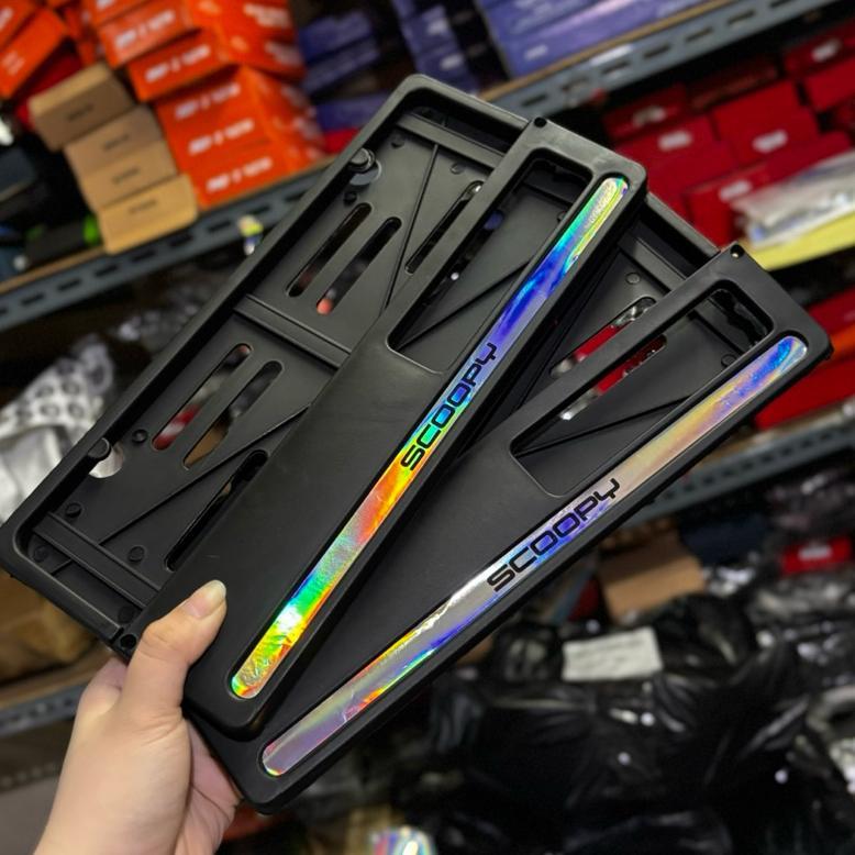 Termurah Diskon Cover Plat Nomor Motor List Hologram Scoopy Dudukan Plat Nomor Motor Scoopy Harga Te