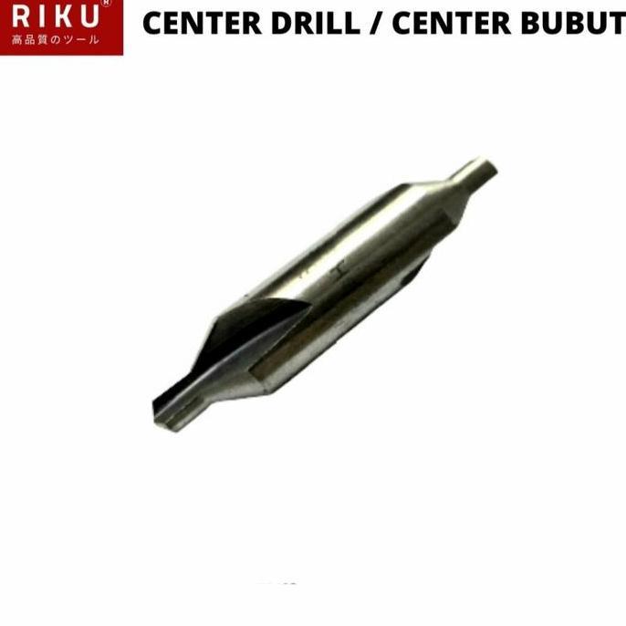 Centre Center Drill / Center Bubut 8 mm mili - Bodi 20 mm mili