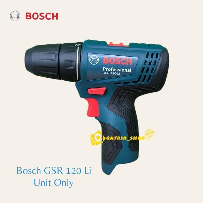 Bor Bosch GSR 120 Li Bor baterai Bosch 12V drill driver GSR120 (Unit)
