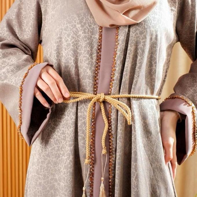 Abaya Gamis Arab Hitam Jetblack Outher Saudi Gamis Wanita Turki Original