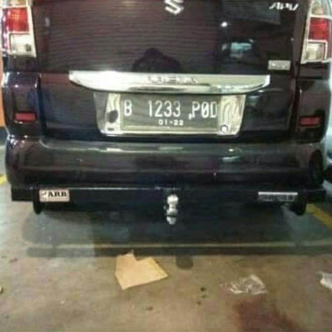 Ready towing belakang untuk mobil apv