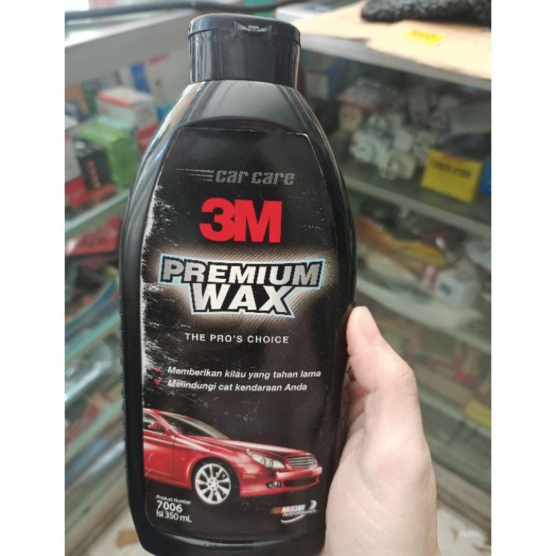 Terbaru 3M Wax. Premium Wax. Pengkilap Cat Mobil. Poles Mobil 350 Ml