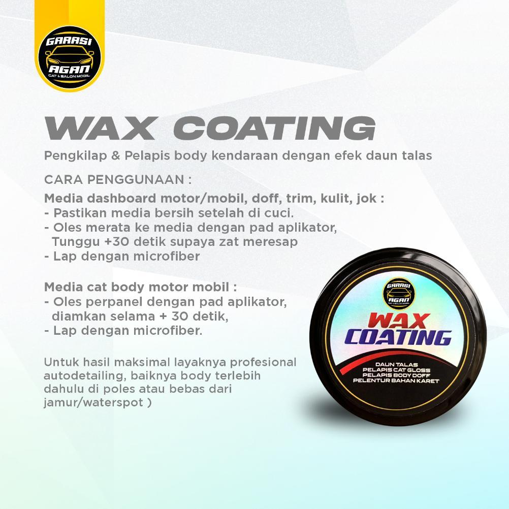 Promo Garasi Agan Jakarta Wax Coating 60Gr Body Mobil / Pengkilap Body Mobil / Pengkilap Body Mobil 