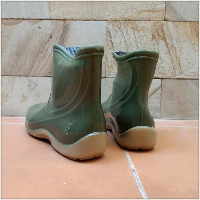 Terbaru Sepatu Boot Wanita Murah Ap 2005 Green