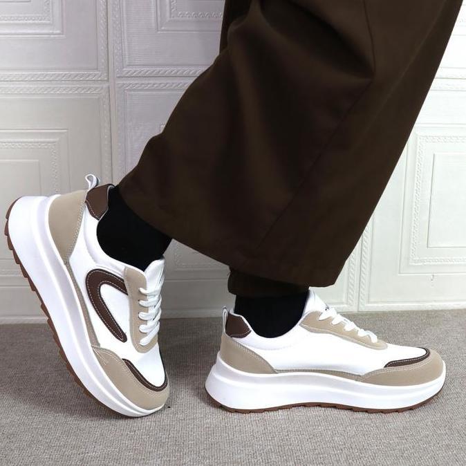 Murah Gsi Masayu Sepatu Sneakers Kasual Wanita Sport Cewek Shoes Karet 1334 Casual Olahraga