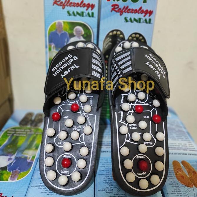 Sandal akupuntur / Sandal Refleksi / Sandal terapi INJOY DEL