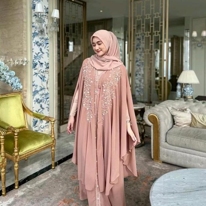 ZNBGALLERY GHINA KAFTAN FREE MANSET INNER BELT & TURBAN