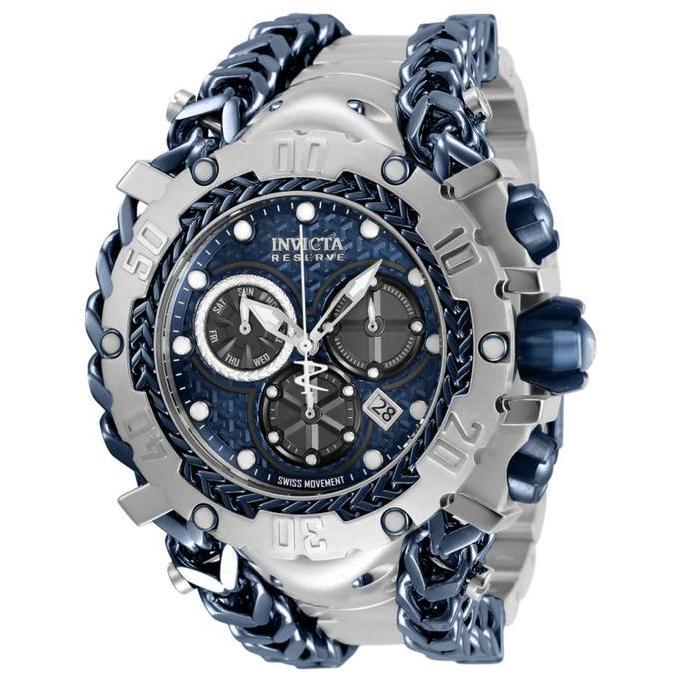 Jam tangan Chronograph INVICTA Reserve Gladiator Silver Stainless terlaris