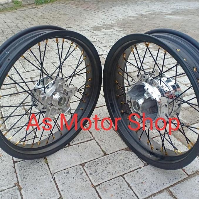 VELG SET SPRINT XD 350 - 450 RING 17 TROMOL R15 V3 VIXION R155 XSR155