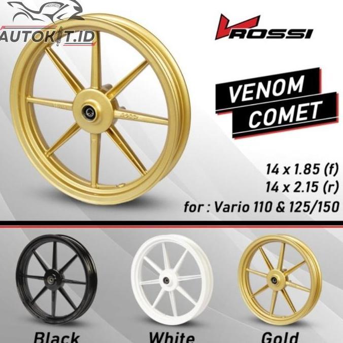 VELG ORIGINAL VROSSI PALANG 8 TIPE VENOM COMET MOTOR VARIO 125 150