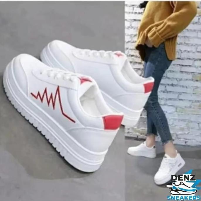 Termurah  Sepatu Putih Wanita Kece Sepatu Wanita Korea Style Sepatu Wanita Sneakers