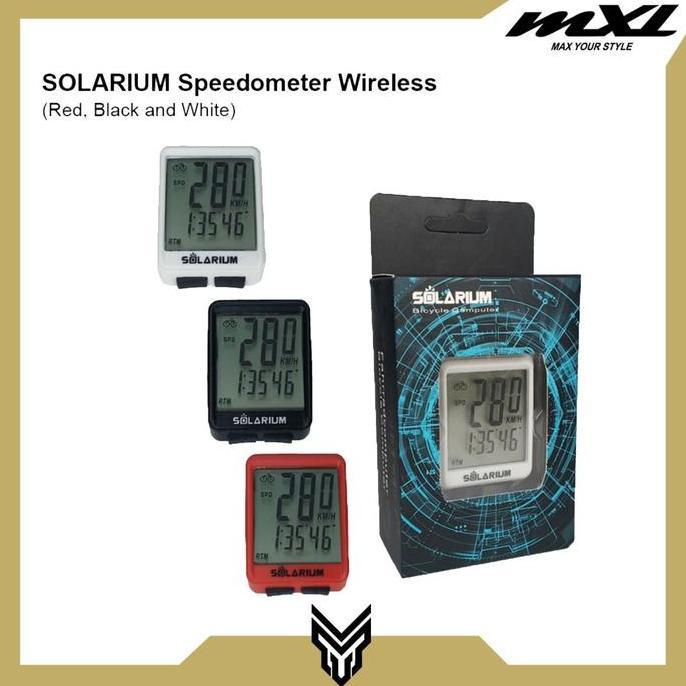 MXL Solarium Speedometer Wireless Sepeda Lipat MTB Road Bike Bicycle
