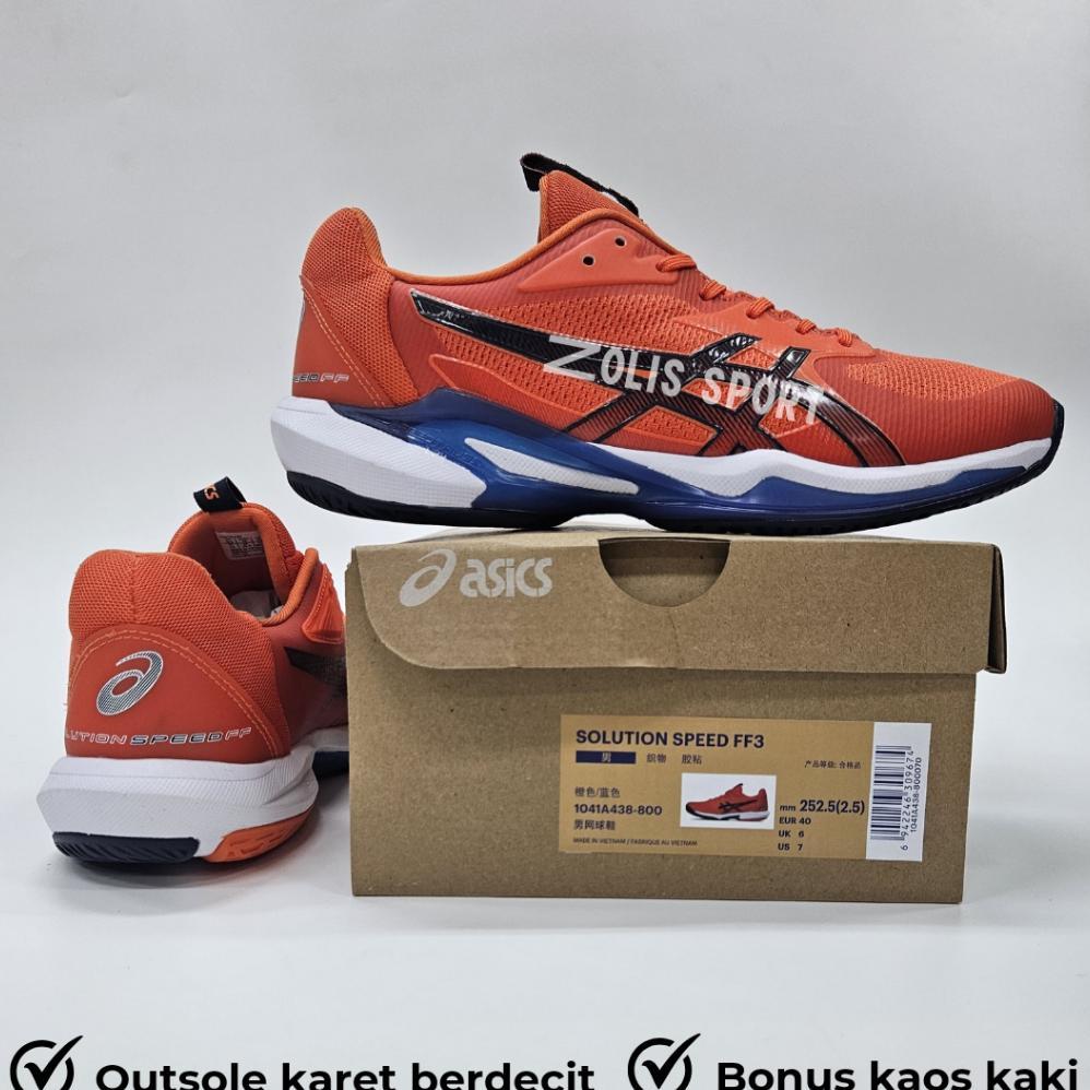 PROMO TERBARU TERBARU SOLUTION SPEED FF3 SEPATU VOLI/TENIS/BADMINTON/BULUTANGKIS SEPATU TENIS LAPANG