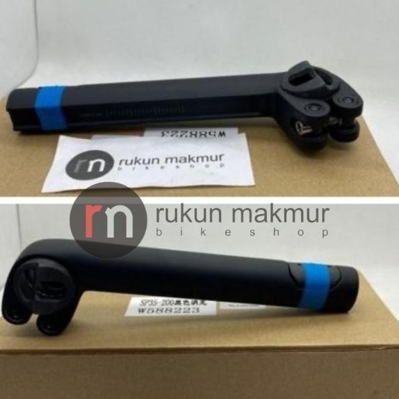 Promo Seatpost Road Bike TREK DOMANE SL / SLR 200 mm x 5 mm Setback Offset -  Internal Seatmast Cap 