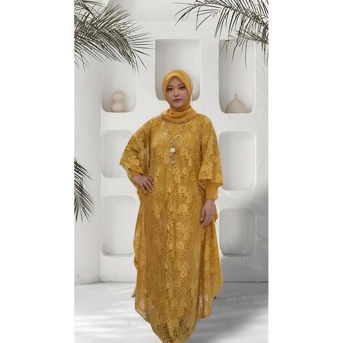Ready Stok KAFTAN BROKAT ZAHIRA FASHION MUSLIMAH BAJU LUARAN MUSLIM