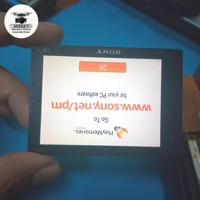 Lcd kamera sony A7 A7R A7S A7K minus agak menguning