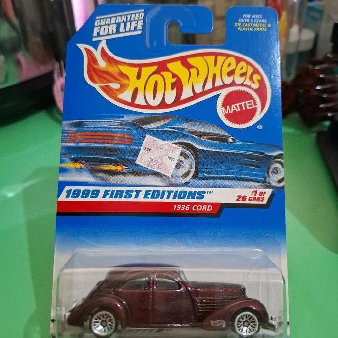 hotwheels 1936 cord merah
