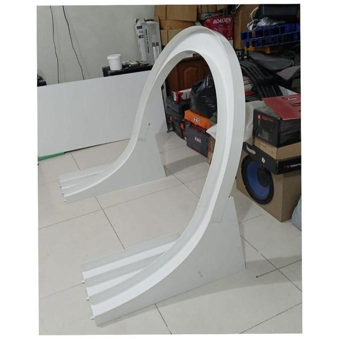 TRACK TAMIYA FLYOVER 70* / TREK FLYOVER [ BAHAN PVC PUTIH ]