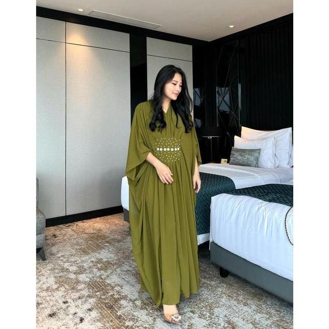 [VM] - READY STOCK - 833 Kaftan Ceruty / Dress Mute Muslim Lebaran 2024 833# Mydress_collection Muti