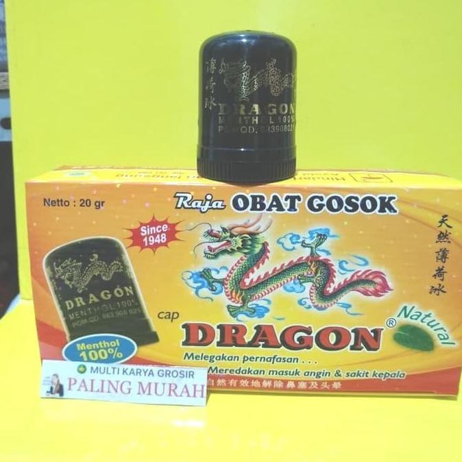 Oksiom- Mentol Dragon Raja Obat Gosok 20 Gram