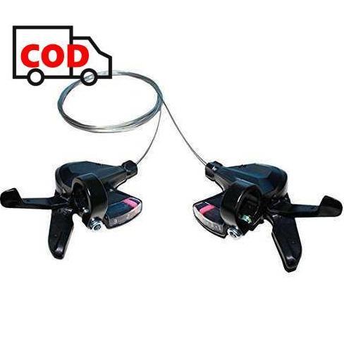 Promo Pengatur Kecepatan Gigi Sepeda 8 Speed 2PCS Operan Pemindah Gir Rem Shifter Aman Diskon