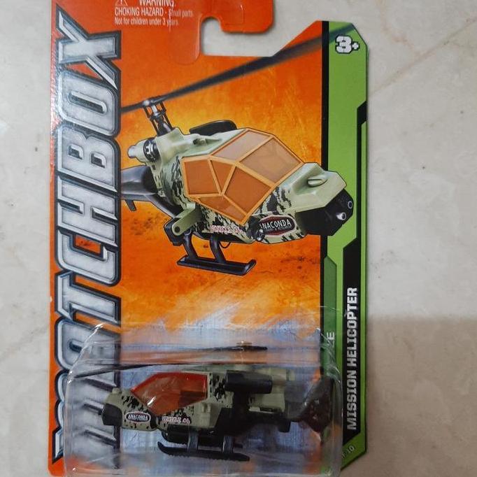 matchbox mission helicopter jungle