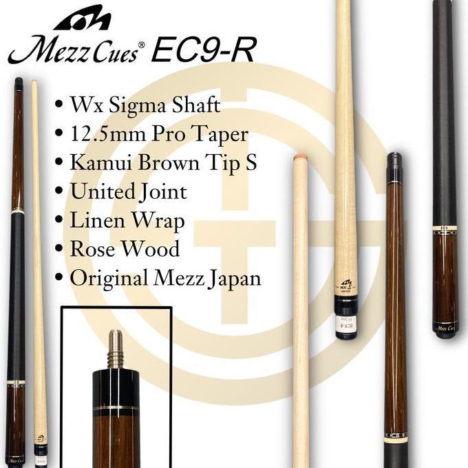 Mezz Cue EC9-R Stick Play Billiard