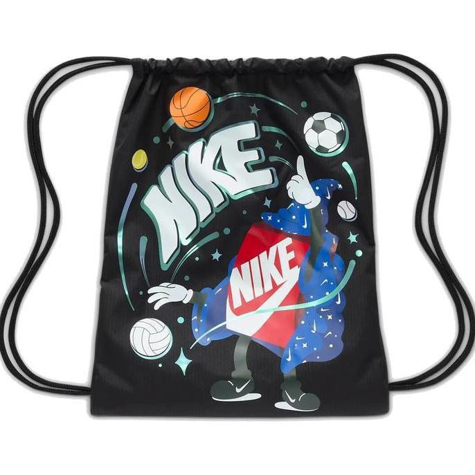 Tas Anak Nike Kids Drawstring Bag 12L Black Original