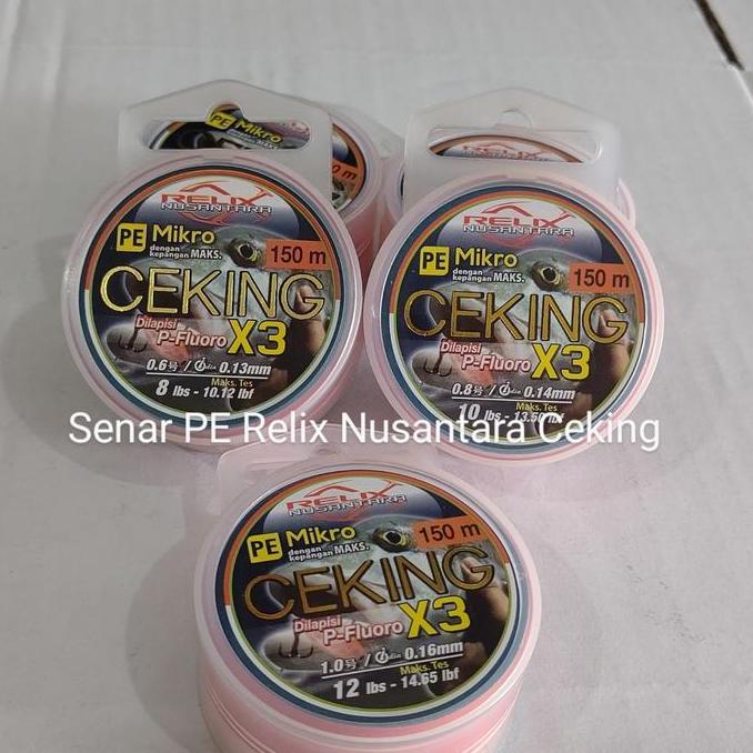 Senar PE Relix Nusantara Ceking