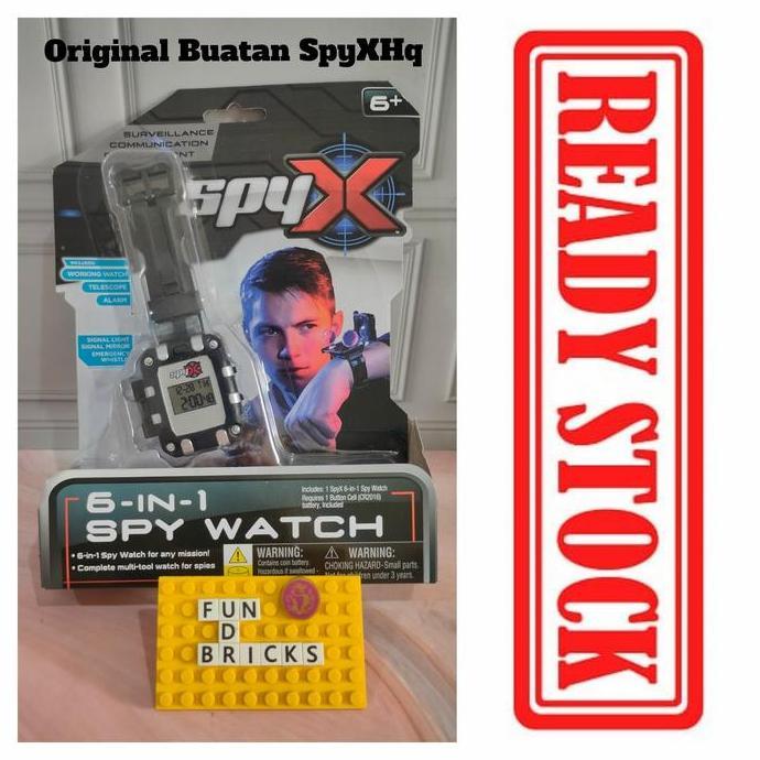 Spy X 6 In 1 Spy Watch Mainan Jam Tangan