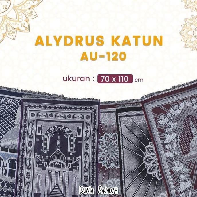 Termurah / Hot Sale Grosir 1 Kodi Sajadah Alydrus Traveling Katun Turkey Ukuran Besar