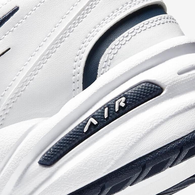 HOT DEALS Foot Locker Store Nike Air Monarch IV White Metallic Silver Original