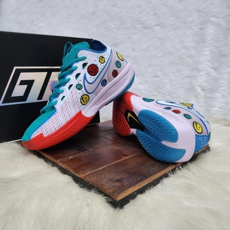 NEW SEPATU AIR ZOOM GT CUT 3 LOW JEWELL LOYD JUSTICE BASKET BALL UNISEX CEWEK COWOK