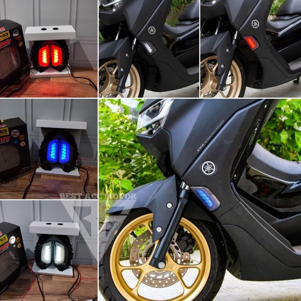 LAMPU SEN DEPAN NMAX NEW 2020 2 2022 LAMPU SEIN JPA TIPE CYBER NEW NMAX