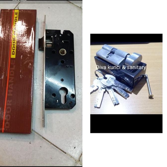 Body kunci slg + silinder set engkol kunci