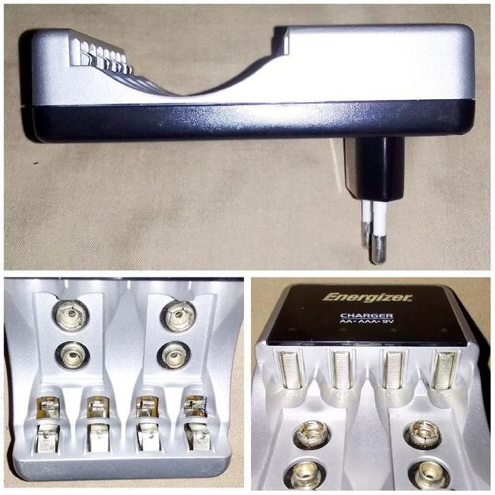 Energizer Chcc-Eu Nimh Nicd Aa Aaa 9V Multi Type Battery Charger Casan Second