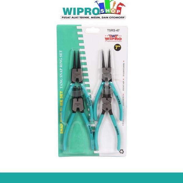 Promo WIPRO Tang Snap Ring Set-4Pcs 7" (TSRS-47) Tang Snap Ring Set-4Pcs 7" (TSRS-47) Diskon