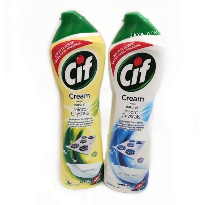 cif pembersih serbaguna 660 gram/CIF CREAM micro crystals Bot