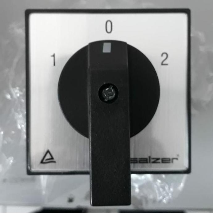 Promo Selector Switch Salzer On Off On 4P 16A Rotary Switch 1-0-2 Diskon